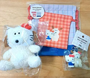 브런치브라더 헬로키티 복조리(2p) 키링 봉제 인형