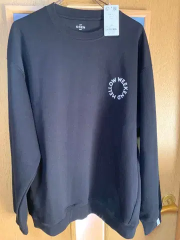 Coen 블랙 맨투맨 L 사이즈 택 포함 새상품