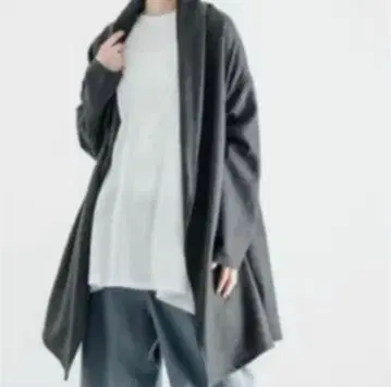 MidiUmi 울 드레이프 가디건