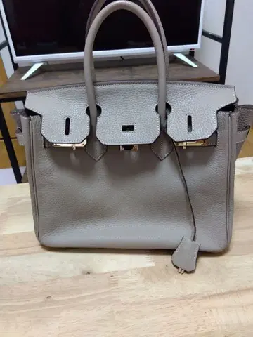 천연 가죽 여성용 핸드백