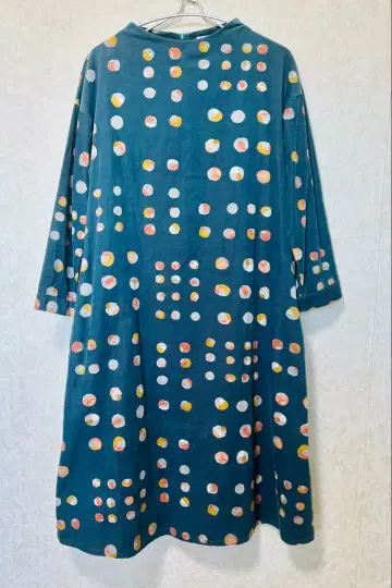 maison de plage 북유럽 스타일 도트 무늬 긴팔 원피스