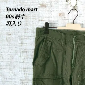 토네이도 마트 00년대 초반 카고 팬츠 슬림 일본제 00s