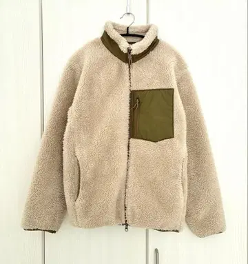 유니클로 방풍 아우터 플리스 자켓 M 보아 플리스