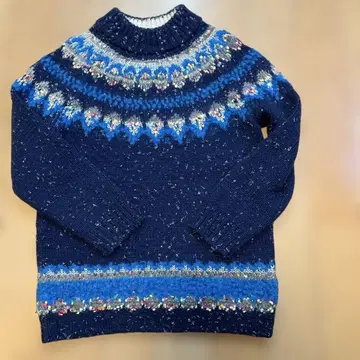 Coohem 노르딕 무늬 하이넥 스웨터