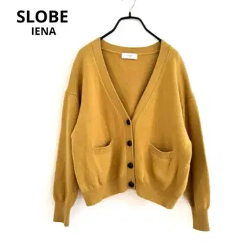 슬로브 이에나 머스타드 가디건