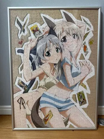 에이라 사냐 직소 퍼즐 완성품 스트라이크 위치즈