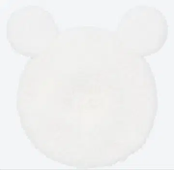 새상품 미키 귀 달린 베레모 58cm 화이트 디즈니