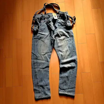 niko and - 서스펜더 데님