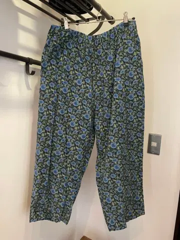 저널 스탠다드 랙 꽃무늬 캐주얼 팬츠