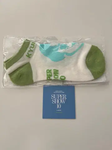 SUPER SHOW 10 양말 & 프로필 사진 규현 랜덤토이
