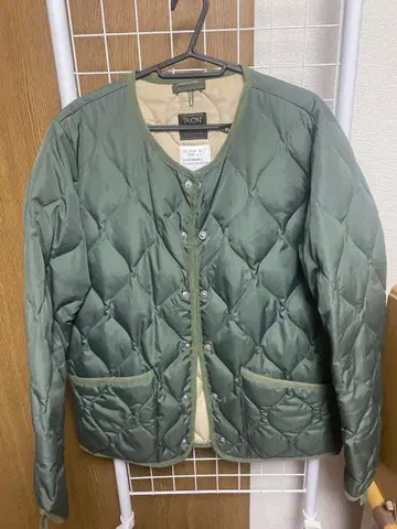 TAION 이너 다운 사이즈 M 카키