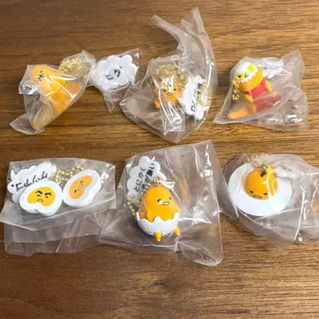 산리오 구데타마 이상한 포즈 마스코트 전 6종 세트 미사용 새상품