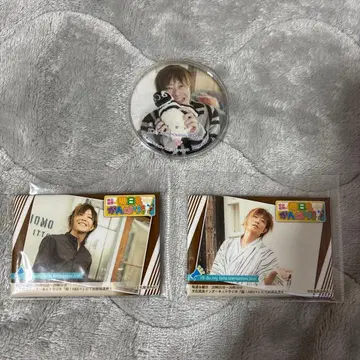 타니야마 키쇼 캔뱃지 3세트