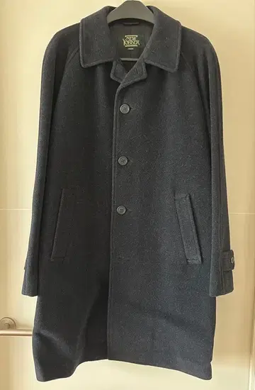 뉴요커 울 스텐카라 코트 블랙 M 사이즈 새상품급