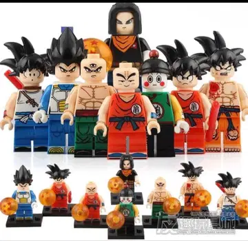 새상품 LEGO 레고 호환 드래곤볼 A 미니 피규어 인형 세트