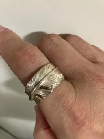 애리조나 프리덤 페더 반지 실버