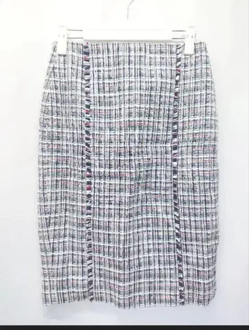 J.CREW 트위드 체크 무늬 타이트 스커트 제이크루 스커트