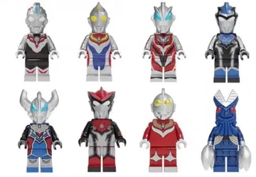 새상품 레고 호환 울트라맨 B 세트 미니 피규어 인형 세트