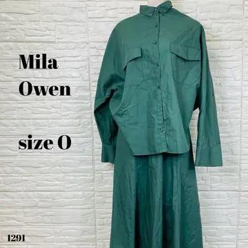 Mila Owen 미라 오웬 원피스 그린 size 0 1291