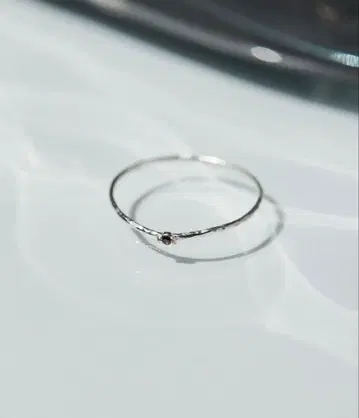 ear papillonner 스털링 실버 사용 초슬림 프티 스톤 반지