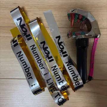 Number-i LIVE TOUR2025 응원봉 은색 테이프 1개 포함