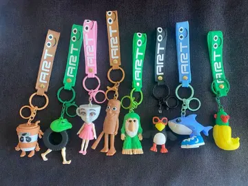 이탈리안 브레인 로트 인기 캐릭터 키링 8종 세트