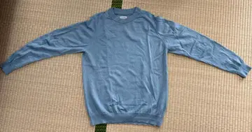 BEAUTY&YOUTH 라이트 블루 크루넥 스웨터