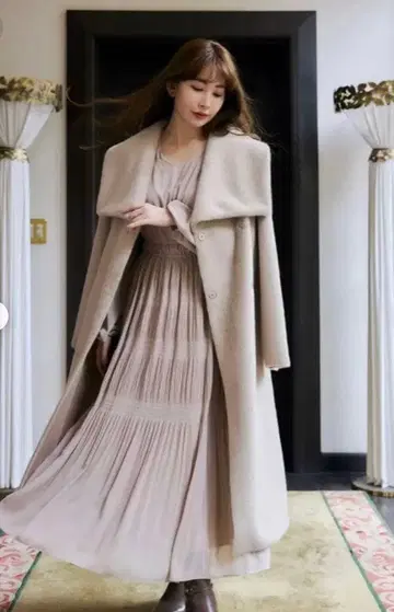 Her lip to 롱 코트 M 베이지