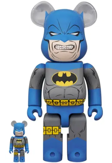 BE@RBRICK BATMAN ( TDKR BLUE Ver. )
