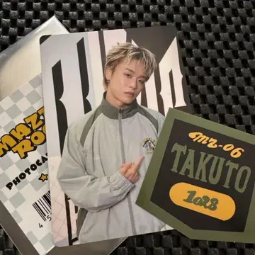 MAZZEL TAKUTO 마제베야 포토 카드 세트