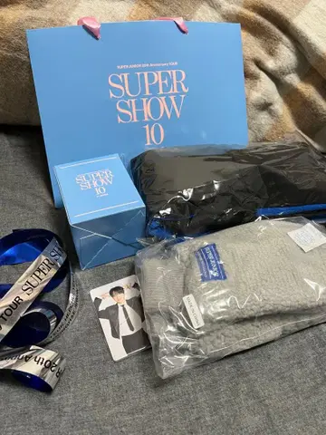 SUPER JUNIOR SS10 프리미엄 시트 굿즈