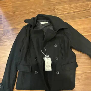 Ehyphenworld gallery 블랙 피코트 F 사이즈