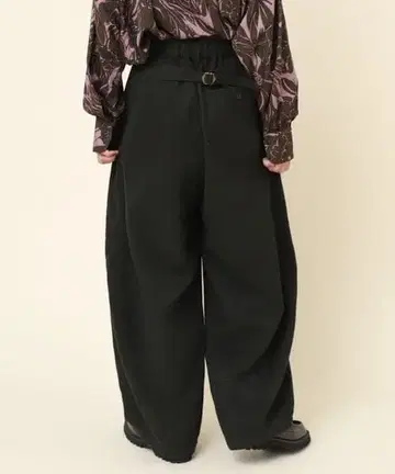 RNA-N R4145 트위디 멜란지 벌룬 팬츠