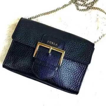훌라 FURLA FLO 체인백 블랙 숄더백 블랙