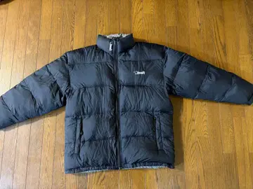 다운 자켓 블랙 그레이