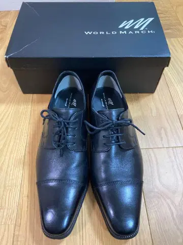 [ 천연 가죽 ] 문스타 월드 마치 비즈니스 슈즈 27.0cm