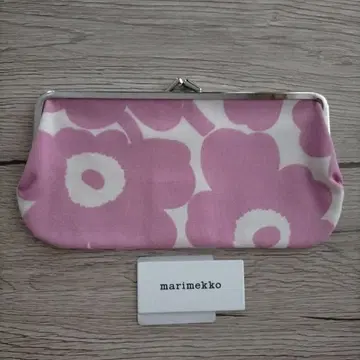 새상품 마리메꼬 Marimekko 우니코 가마구치 파우치