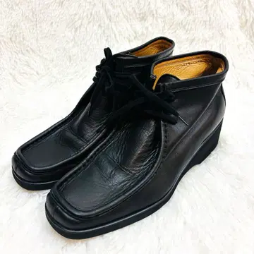 새상품급 ing 로리안 부츠 숏부츠 블랙 블랙 24.5cm