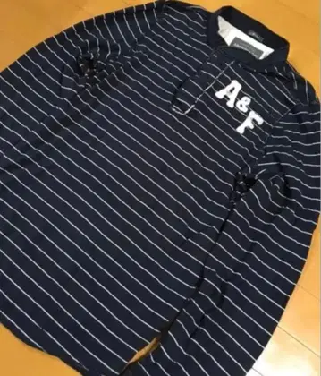 아바크롬비&피치 새상품 택 포함 클래식 헨리 네이비 M(204)