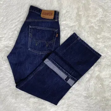 에드윈 EDWIN 데님 팬츠 505ZX W31 셀비지 일본제