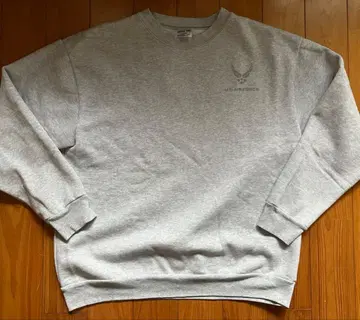 U.S. AIR FORCE 리플렉터 멜란지 그레이 맨투맨