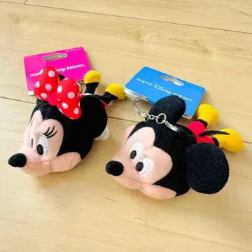 [ 새상품/미사용 ] TDR 디즈니 키체인 모자 미키 미니