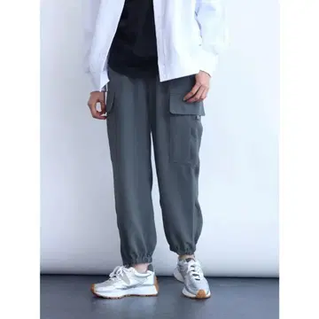 lasud 카고 팬츠 차콜 그레이 미사용 새상품