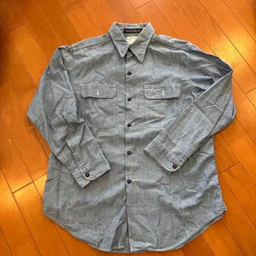 MADISONBLUE 데님 긴팔 셔츠