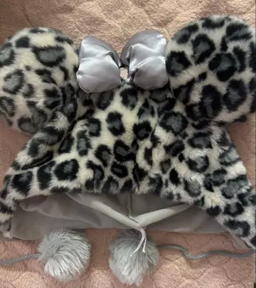 미니 레오파드 무늬 팬캡 레오파드