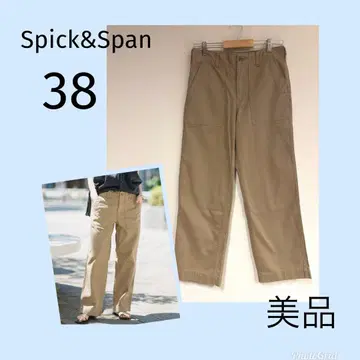 Spick&Span 루즈 베이커 팬츠 베이지 38 새상품급