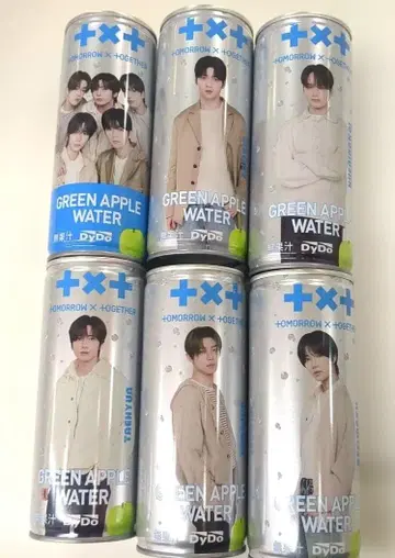 +TOMORROW X TOGETHER 그린애플 워터 6개 세트