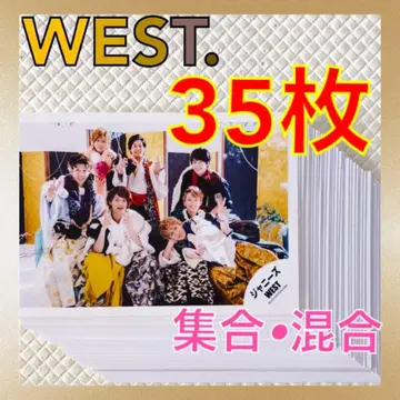 [ 공식 사진 35장 세트 ] WEST. 집합, 혼합 앨범 L1003b