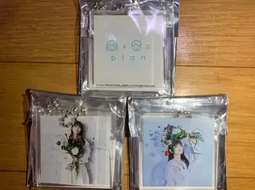 [ 하야미 사오리 ] 자켓 아크릴 키링 3종 세트