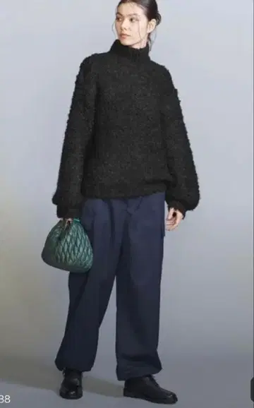 BEAUTY&YOUTH 루프 니트 터틀넥 풀오버